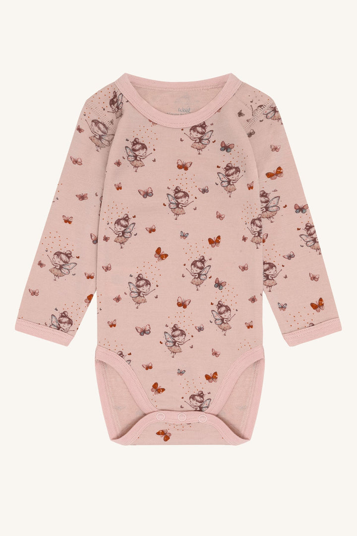 Hust & Claire Baloo Fairy Ullbody - Dusty Rose for barn - Brobrobrille