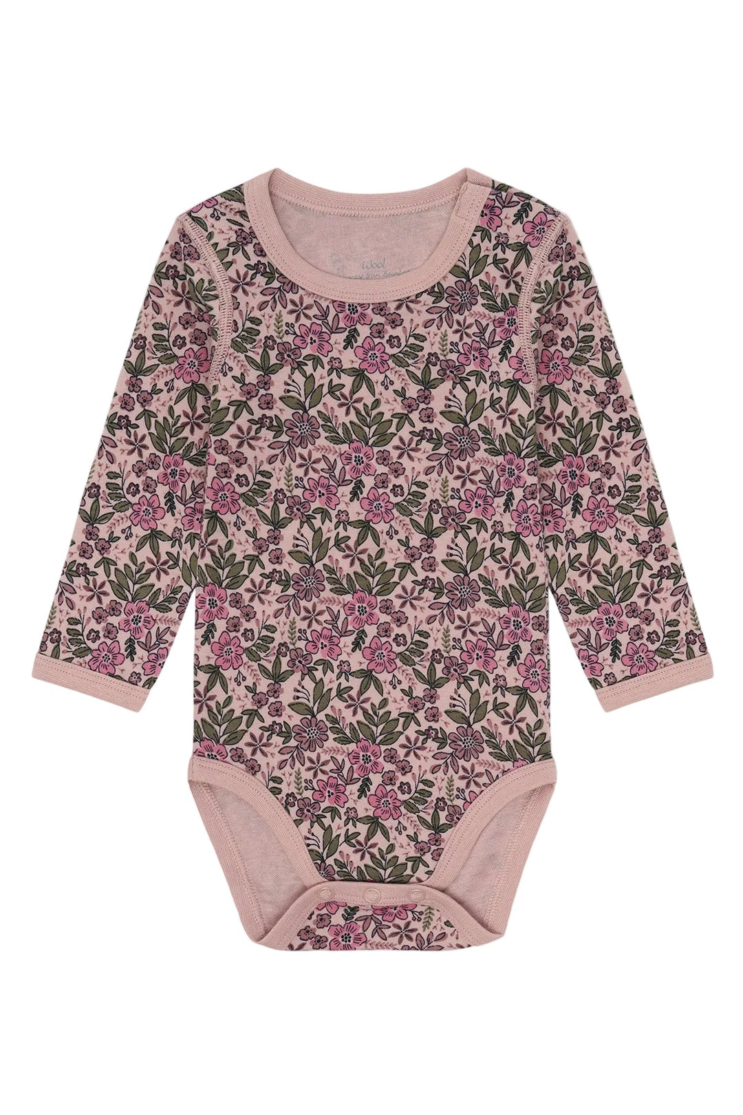 Hust &amp; Claire Baloo Flor ullbody i ull og bambusviskose - Adobe Rose for barn - Brobrobrille