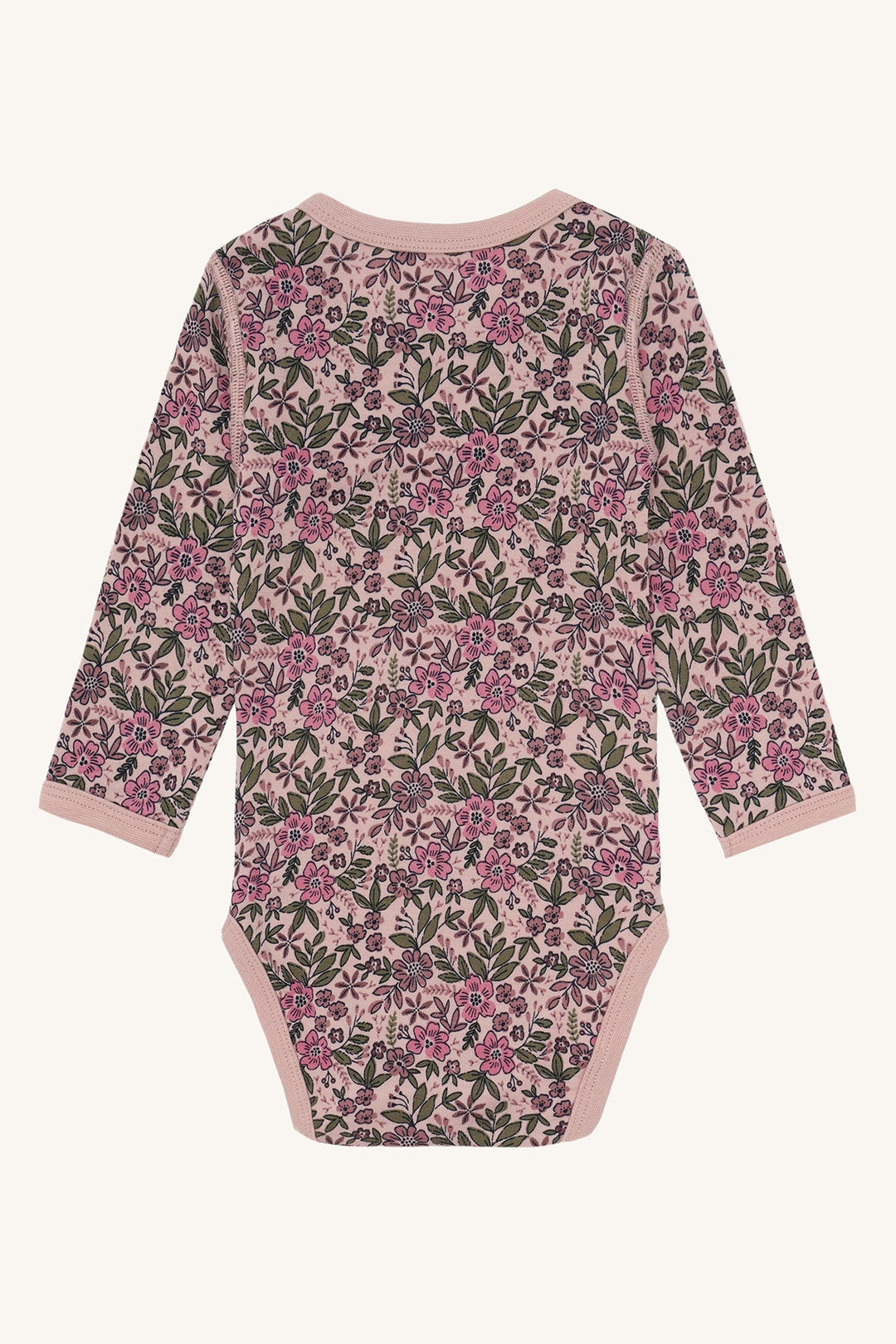 Hust &amp; Claire Baloo Flor ullbody i ull og bambusviskose - Adobe Rose for barn - Brobrobrille