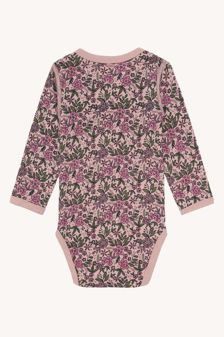 Hust &amp; Claire Baloo Flor ullbody i ull og bambusviskose - Adobe Rose for barn - Brobrobrille