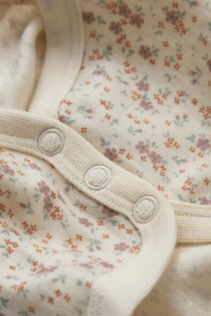 Hust & Claire Baloo Tiny Ullbody - Off White for barn - Brobrobrille