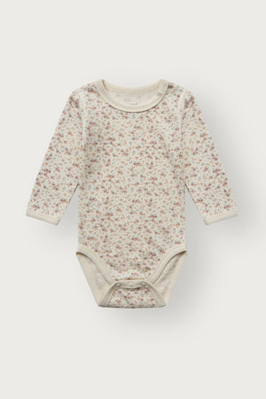 Hust & Claire Baloo Tiny Ullbody - Off White for barn - Brobrobrille