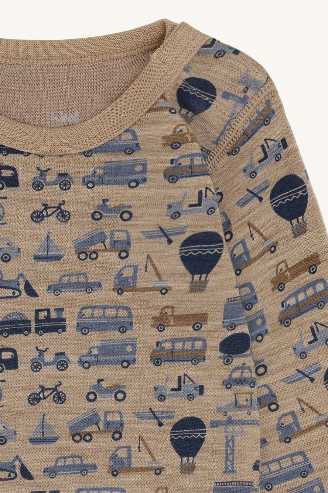 Hust & Claire Baloo Work Ullbody - Biscuit for barn - Brobrobrille