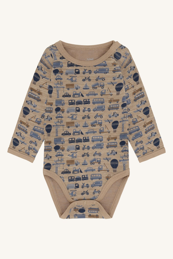 Hust & Claire Baloo Work Ullbody - Biscuit for barn - Brobrobrille