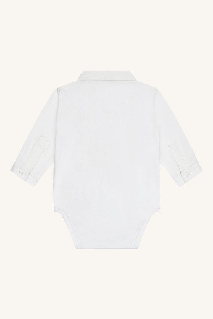 Hust & Claire Basil Skjorte - Body - White for barn - Brobrobrille