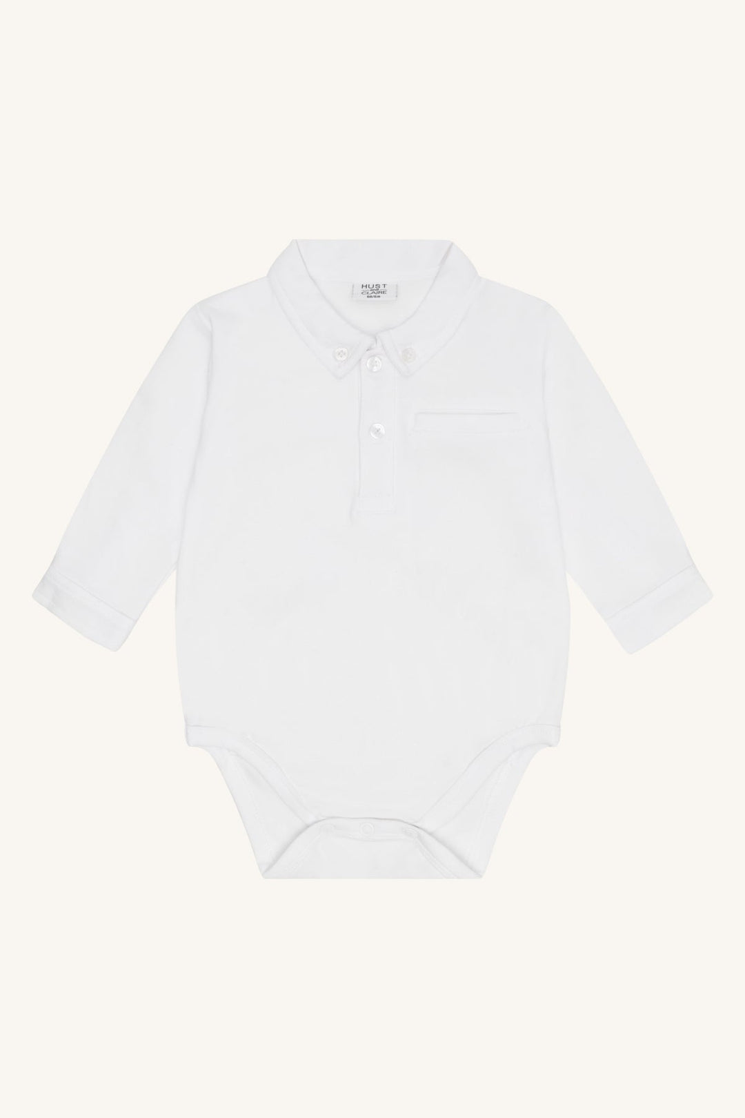 Hust & Claire Basil Skjorte - Body - White for barn - Brobrobrille