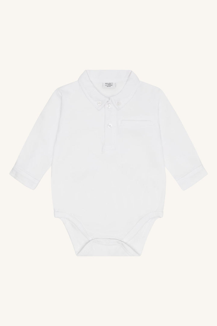 Hust & Claire Basil Skjorte - Body - White for barn - Brobrobrille