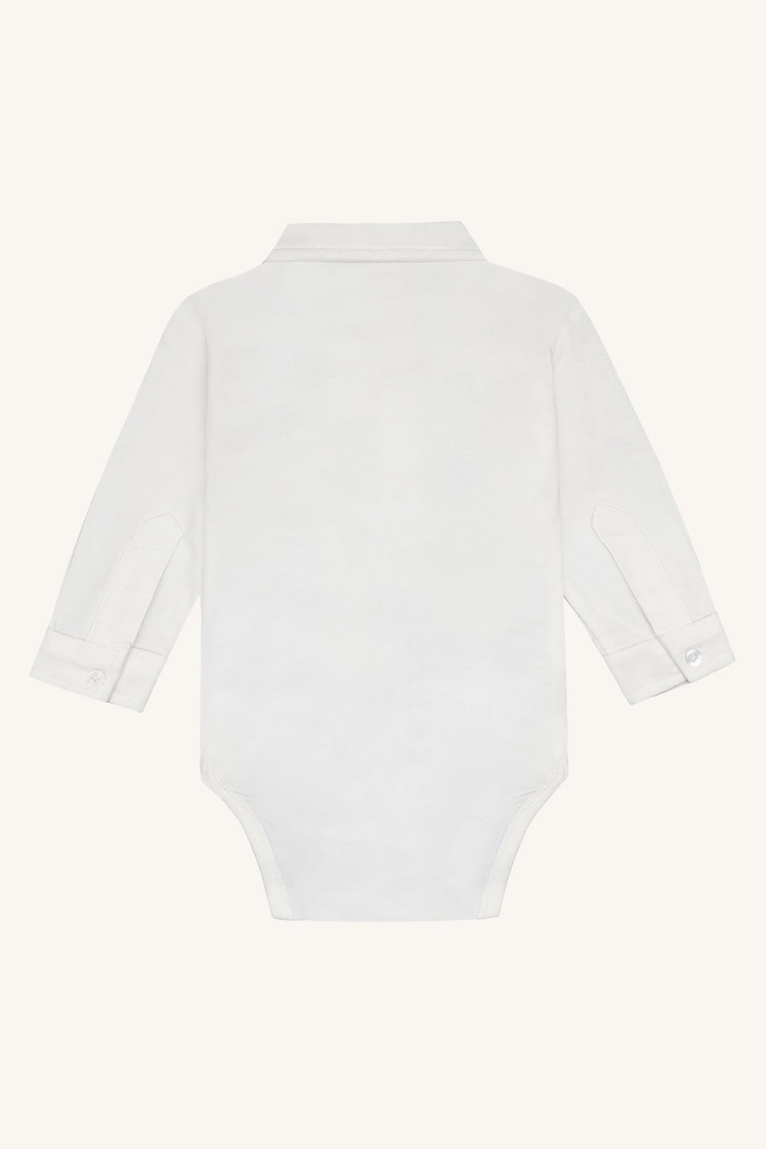 Hust &amp; Claire Basil Solid polobody - White for barn - Brobrobrille
