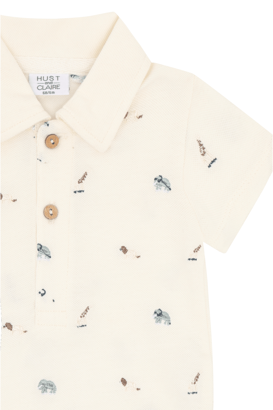 Hust &amp; Claire Bendy Animal Body - Snow White for barn - Brobrobrille