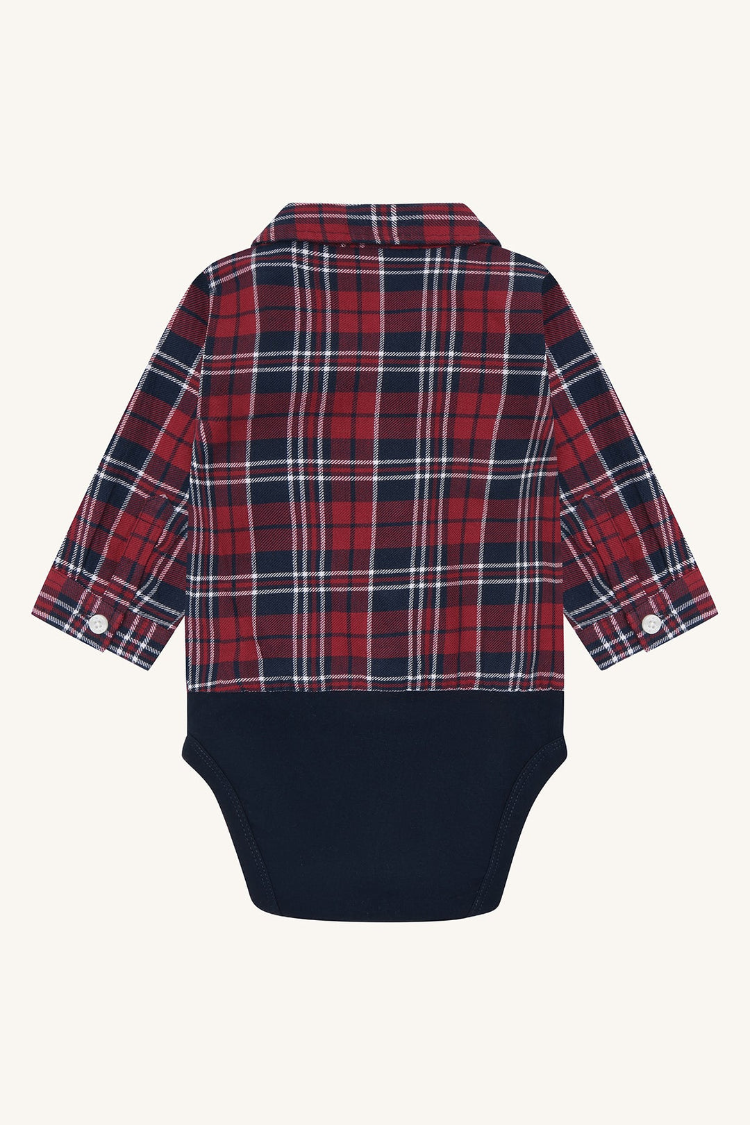 Hust &amp; Claire Bertil Joy skjortebody - More Navy for barn - Brobrobrille