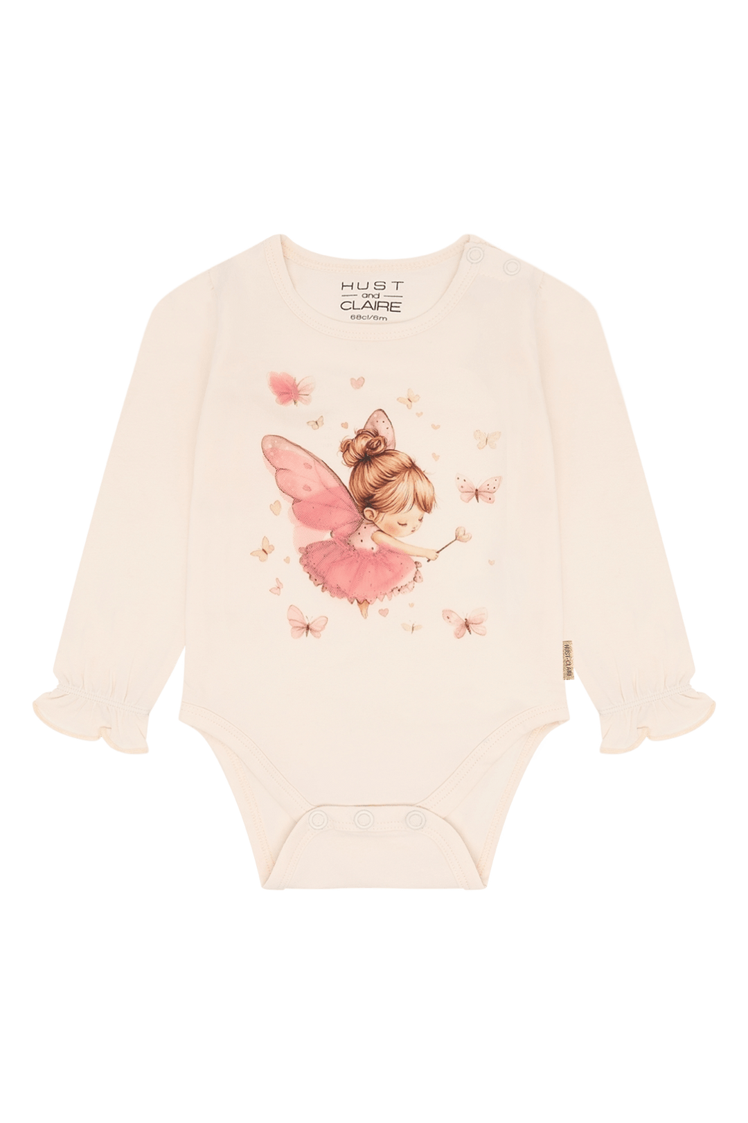 Hust & Claire Britt Baby Fairy body - Petal Pink for barn - Brobrobrille