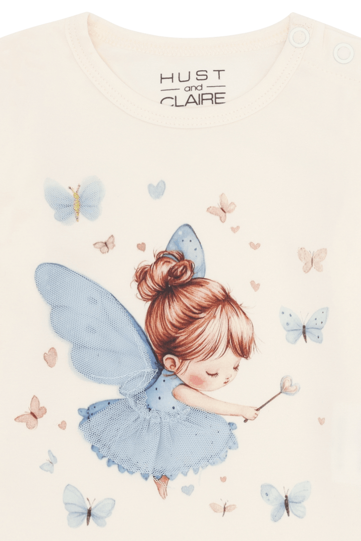 Hust & Claire Britt Fairy Baby body - Ivory for barn - Brobrobrille