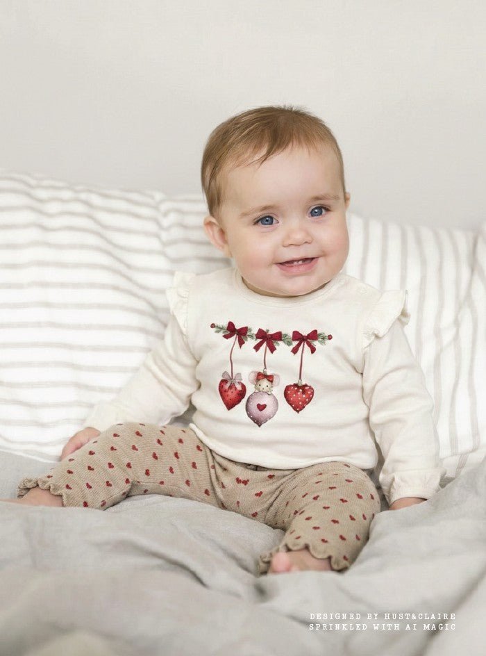 Hust &amp; Claire Britt xmas body - Sugar for barn - Brobrobrille