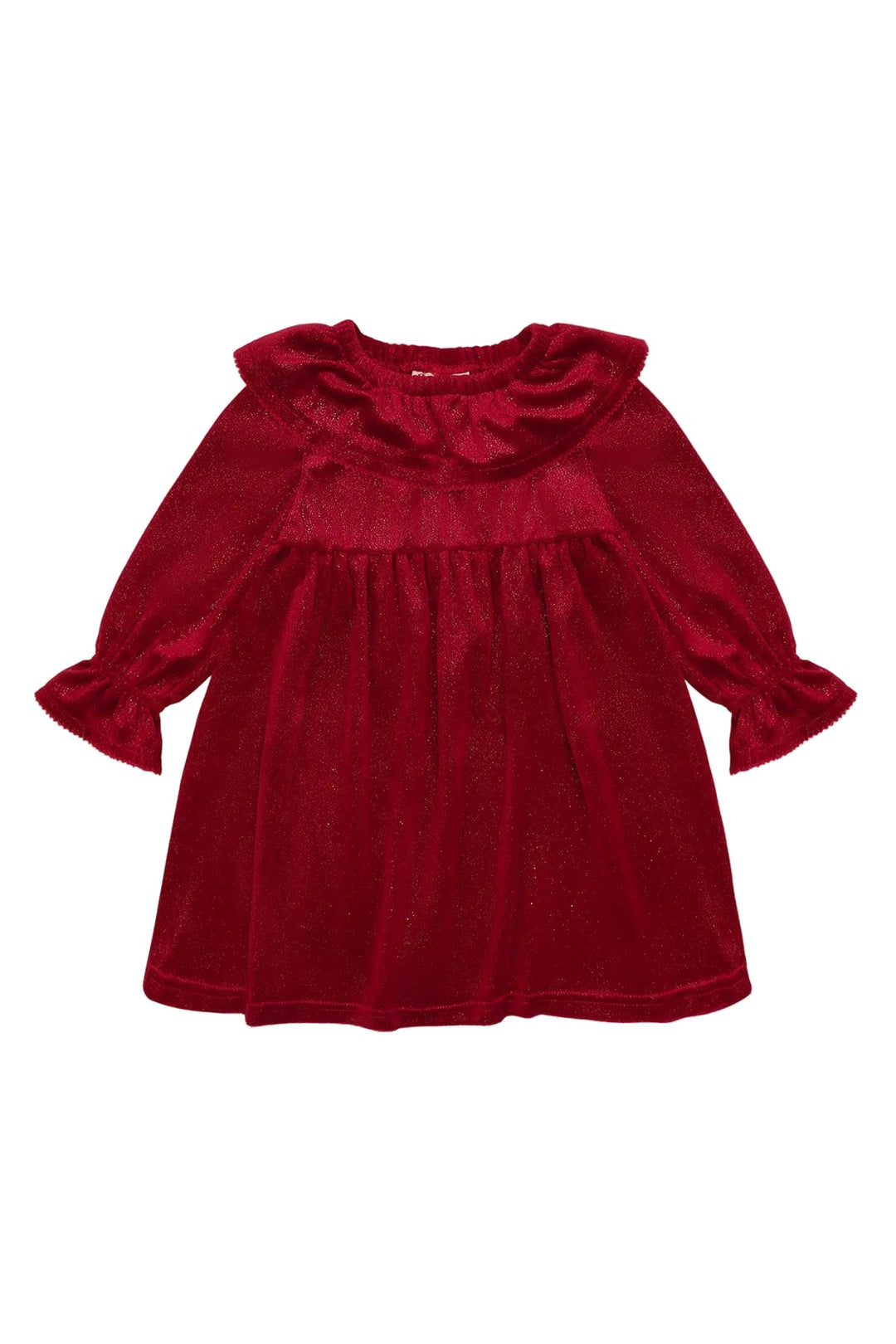 Hust &amp; Claire Donna Velour dress velurkjole - Teaberry for barn - Brobrobrille