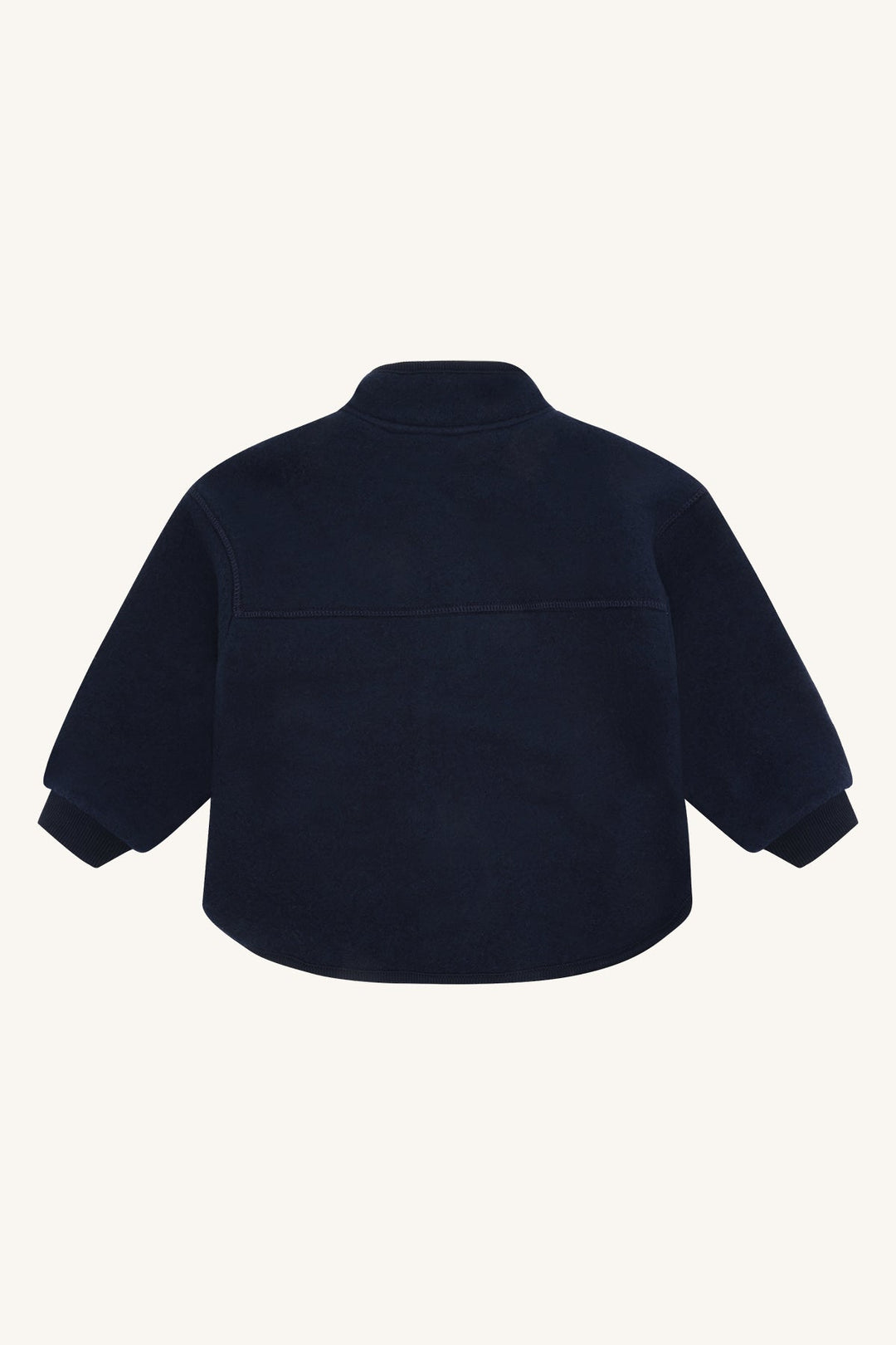Hust &amp; Claire Emi Zip Jacket Wool ulljakke - More Navy for barn - Brobrobrille