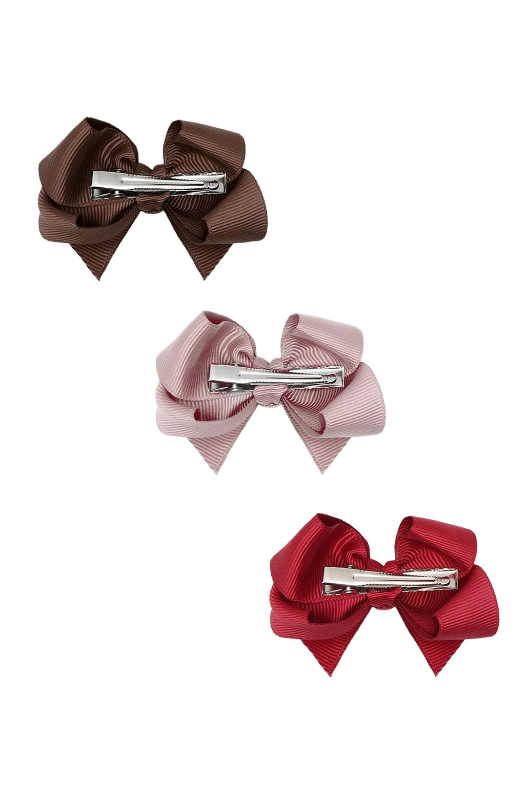 Hust &amp; Claire Fanetha Little Bow hårsløyfer - Teaberry for barn - Brobrobrille
