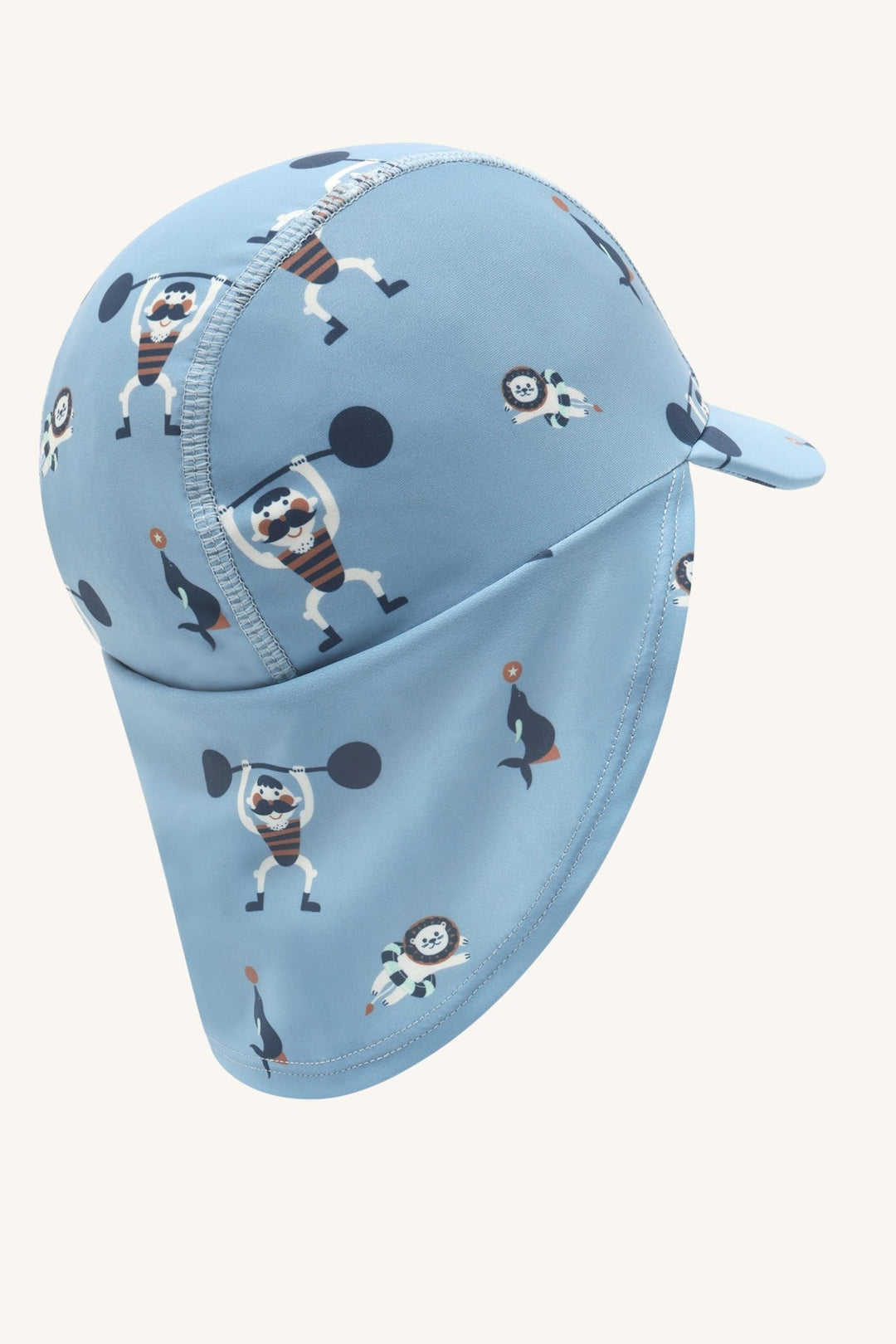 Hust & Claire Fasai Solhatt UV - Light Blue for barn - Brobrobrille