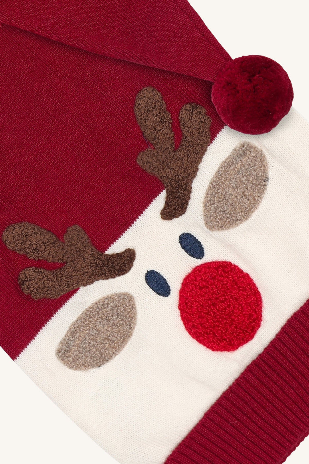 Hust &amp; Claire Filiz Reindeer julelue - Teaberry for barn - Brobrobrille