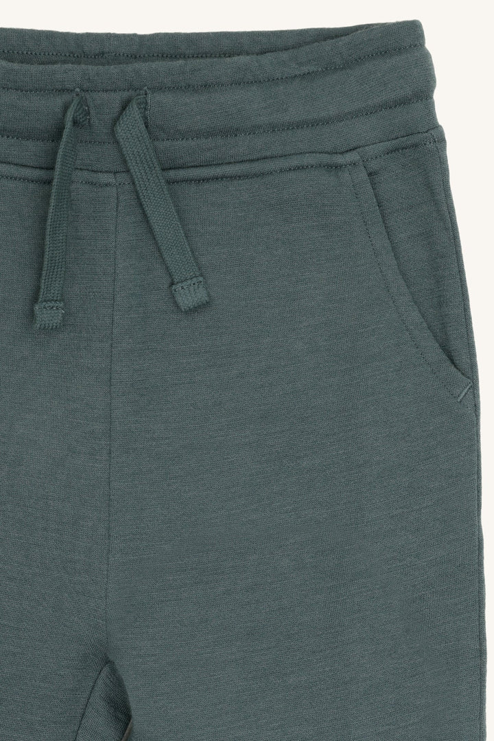 Hust &amp; Claire Galon ull/bambus joggebukse - Balsam Green for barn - Brobrobrille