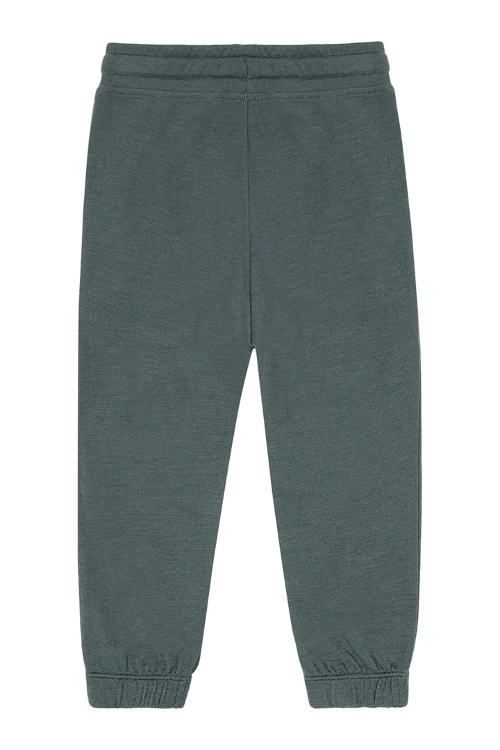 Hust &amp; Claire Galon ull/bambus joggebukse - Balsam Green for barn - Brobrobrille