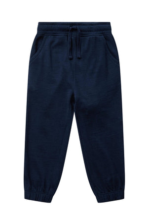 Hust & Claire Galon ull/bambus joggebukse - Blues for barn - Brobrobrille