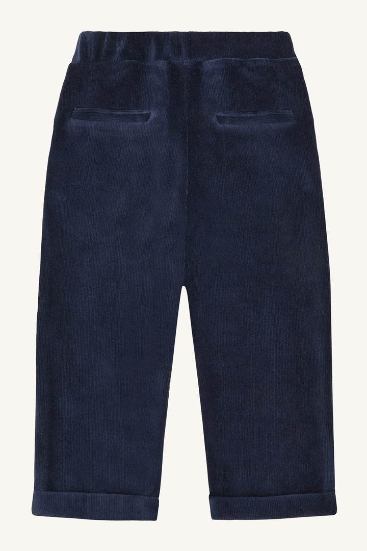 Hust & Claire Garry Ottoman Bukse - More Navy for barn - Brobrobrille