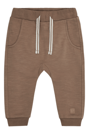 Hust & Claire Georgey Solid joggebukse - Caribou for barn - Brobrobrille