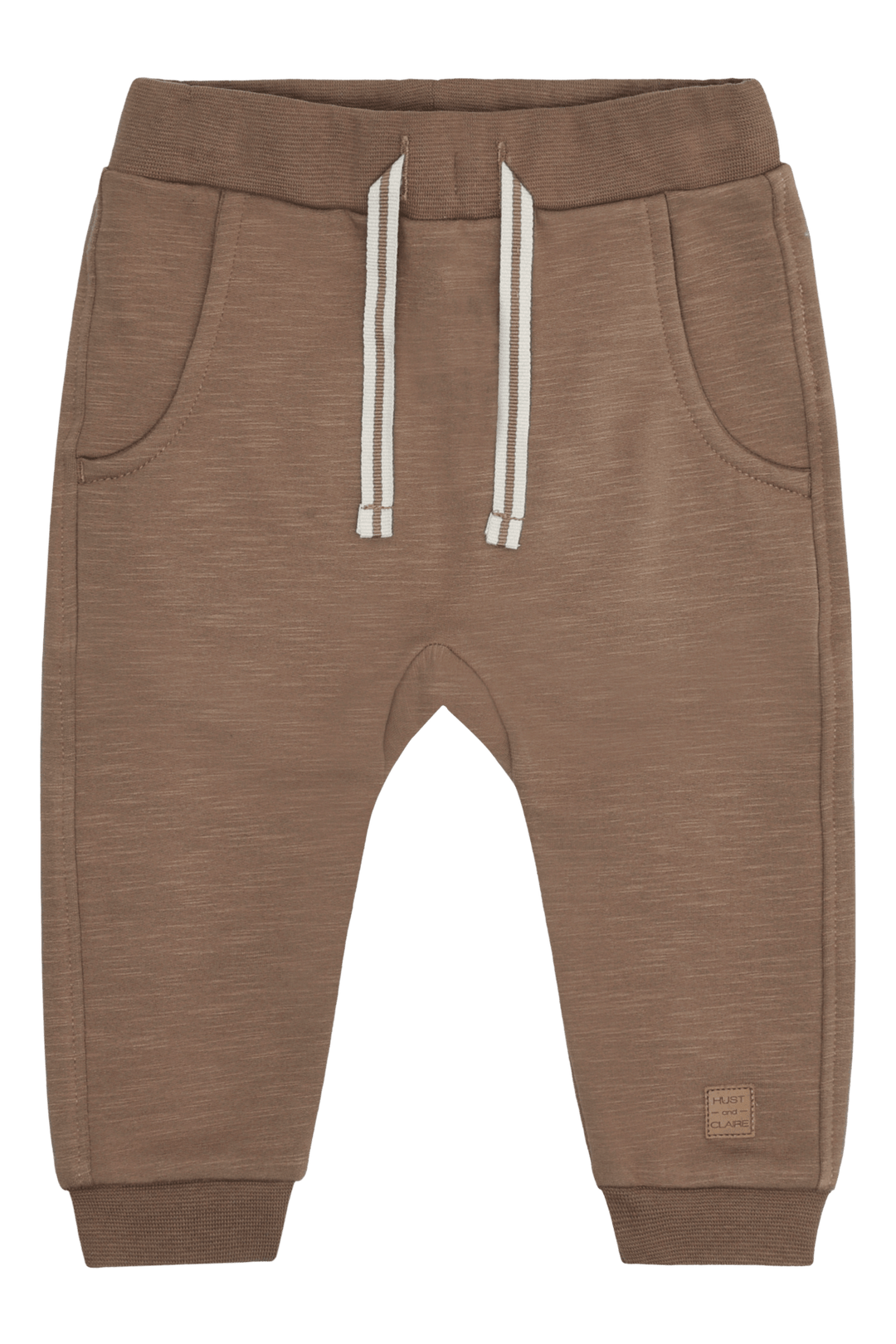 Hust & Claire Georgey Solid joggebukse - Caribou for barn - Brobrobrille