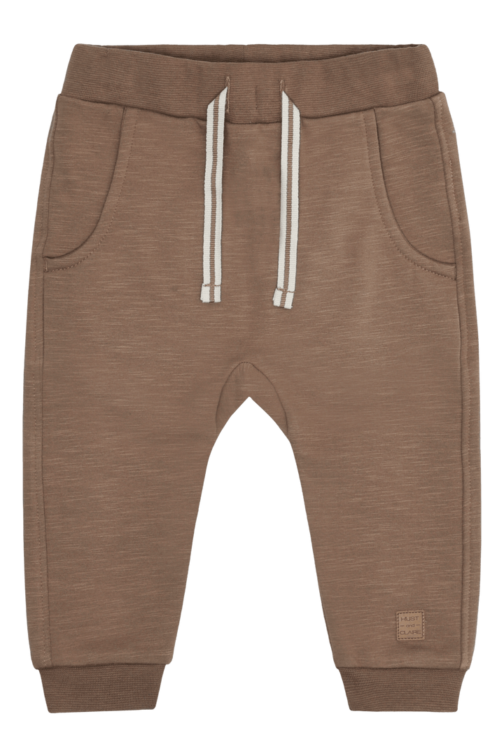 Hust & Claire Georgey Solid joggebukse - Caribou for barn - Brobrobrille
