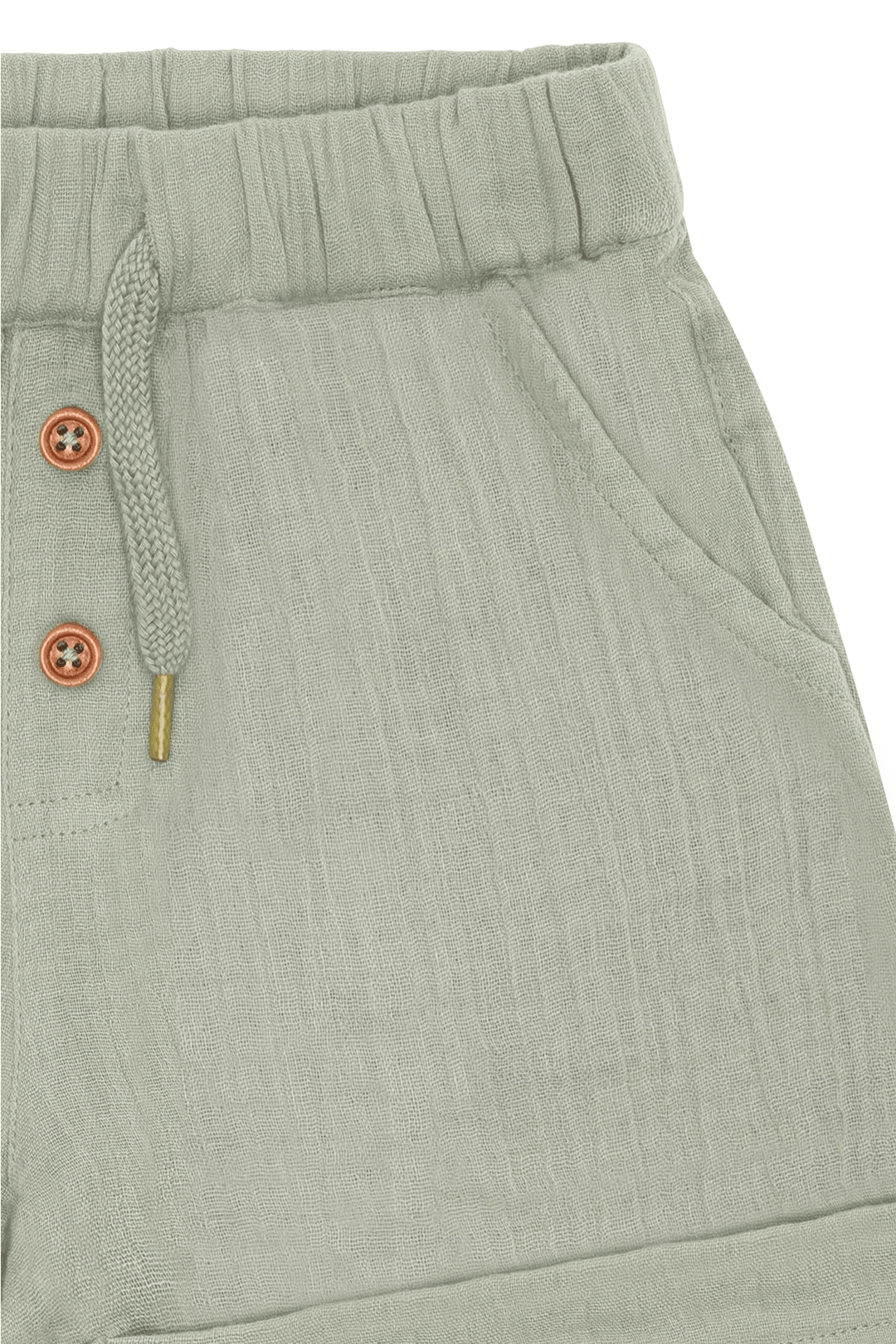 Hust &amp; Claire Haggi Muslin Shorts - Iceberg for barn - Brobrobrille