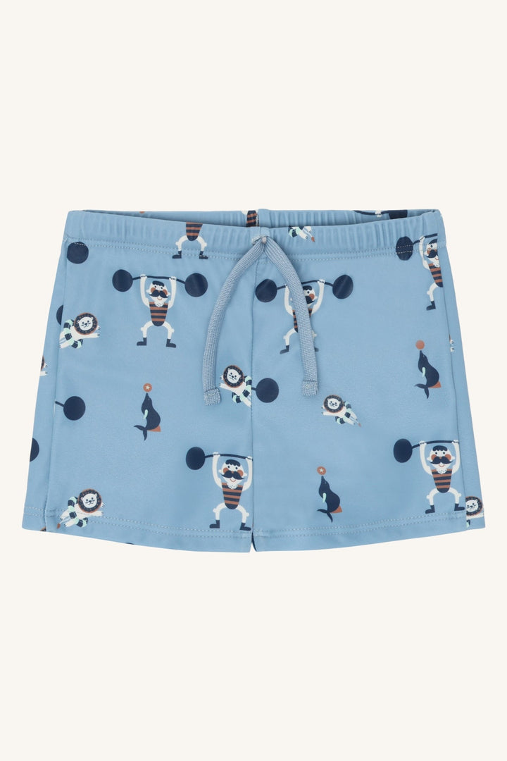 Hust & Claire Haki Badebukse - Light Blue for barn - Brobrobrille