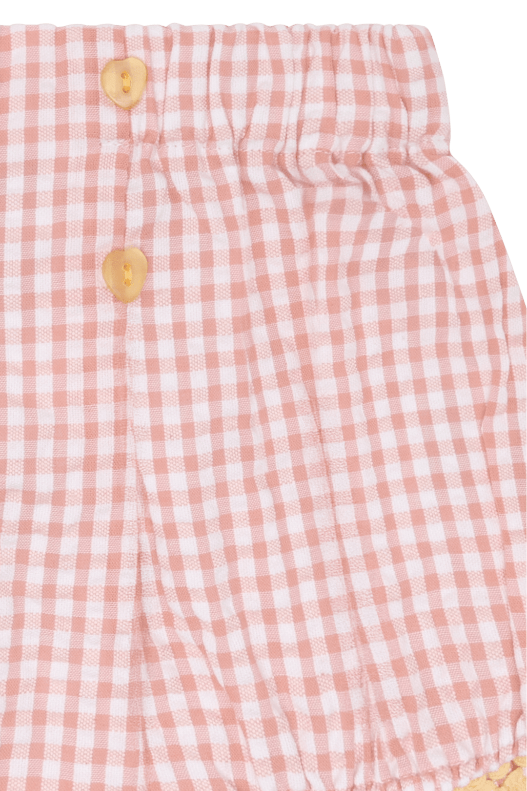 Hust & Claire Hilma Check Shorts - Shell for barn - Brobrobrille