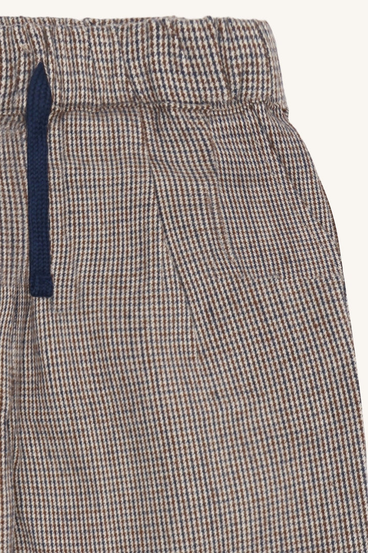Hust &amp; Claire Jean Harry check bukse - French Oak for barn - Brobrobrille