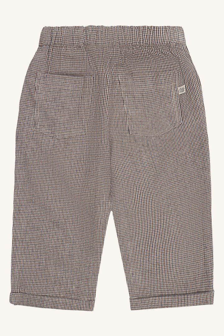Hust &amp; Claire Jean Harry check bukse - French Oak for barn - Brobrobrille