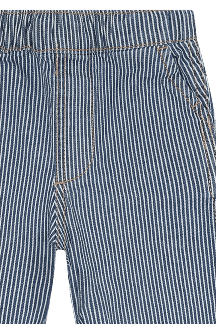 Hust & Claire Jean Yd Stripe bukse - Blue Denim for barn - Brobrobrille