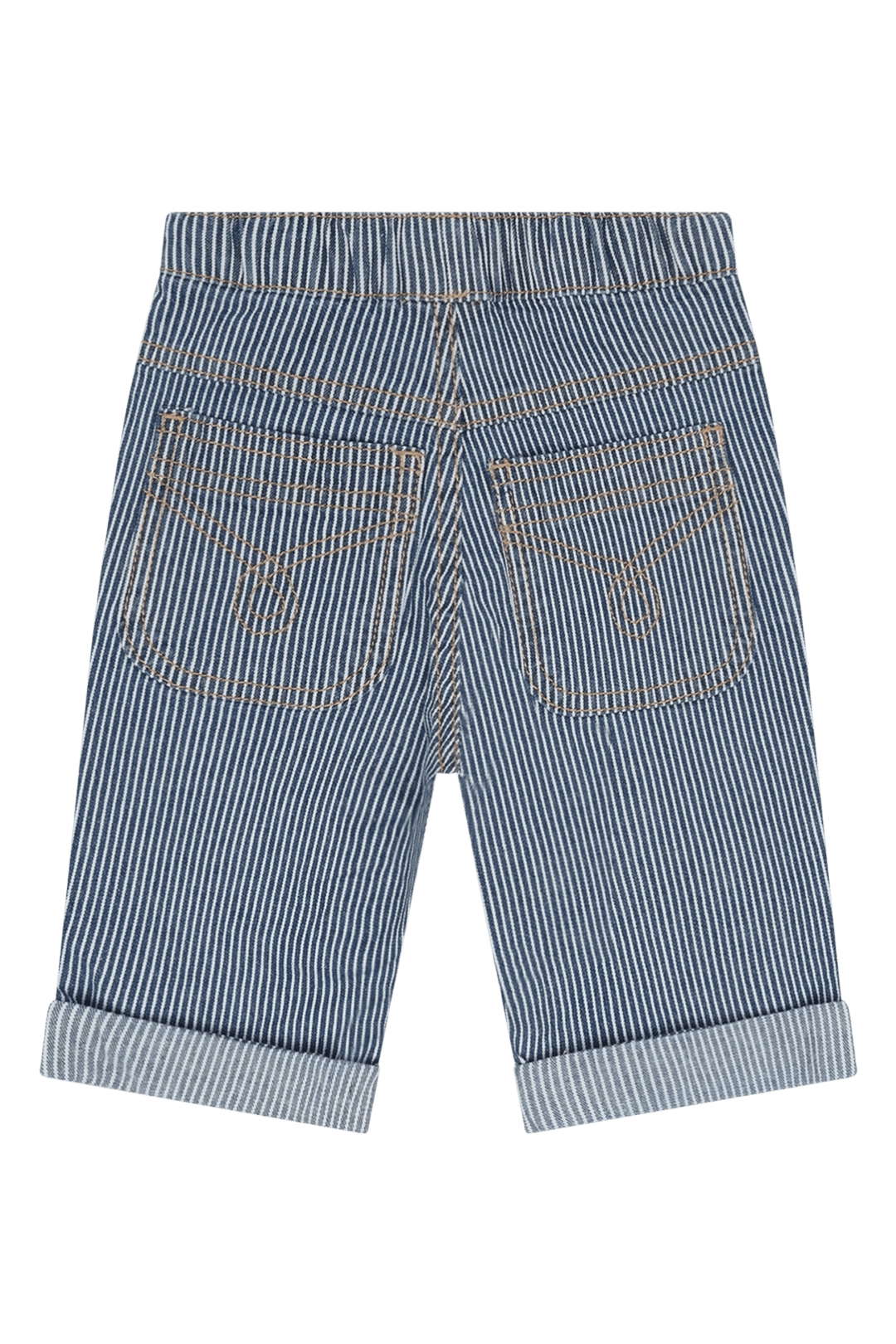 Hust & Claire Jean Yd Stripe bukse - Blue Denim for barn - Brobrobrille