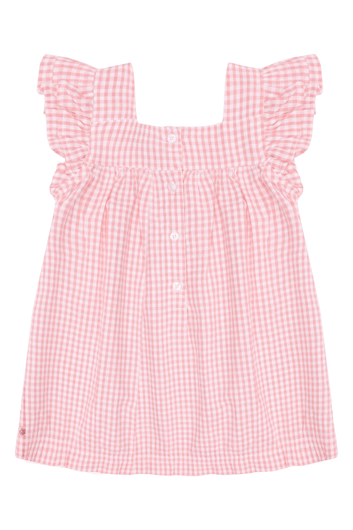 Hust & Claire Karoline Check Kjole - Shell for barn - Brobrobrille