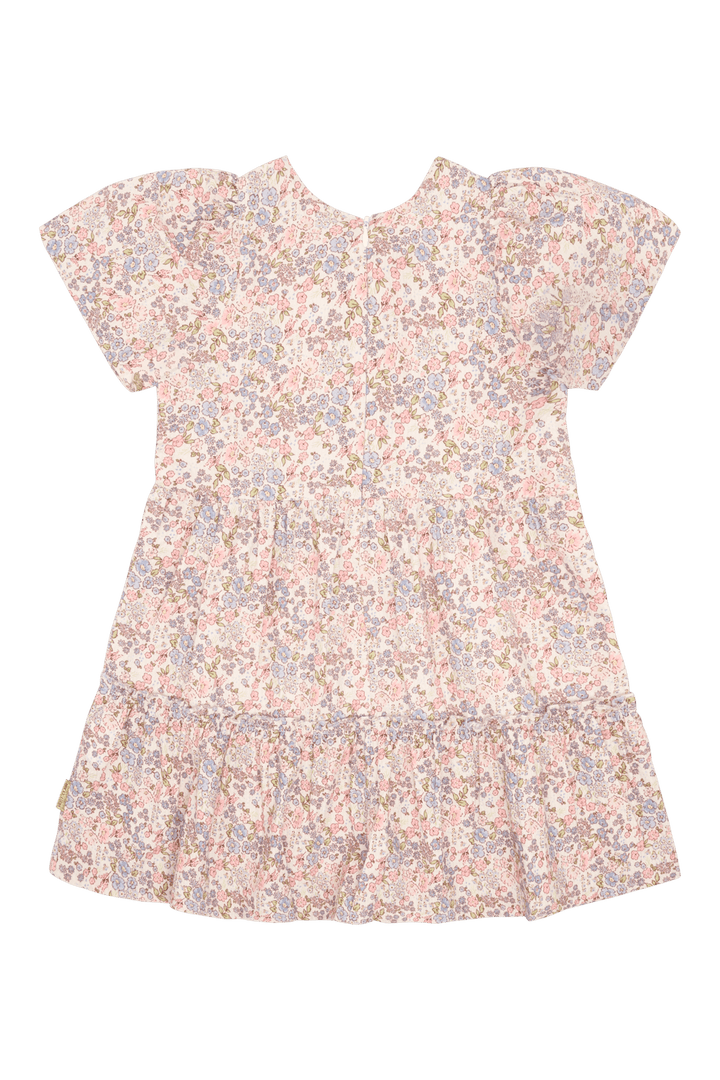 Hust & Claire Karoline Kjole - Ditsy Flower Ivory for barn - Brobrobrille