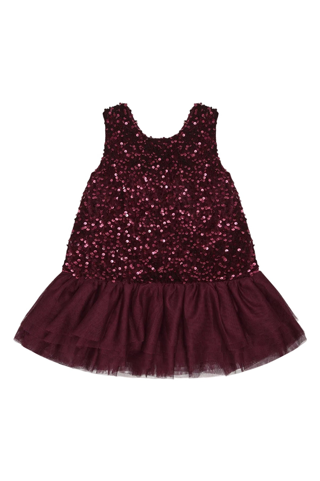 Hust &amp; Claire Karoline Sequins paljettkjole - Teaberry for barn - Brobrobrille