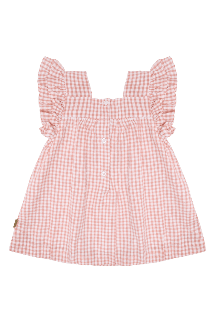 Hust & Claire Katinka Check Kjole - Shell for barn - Brobrobrille