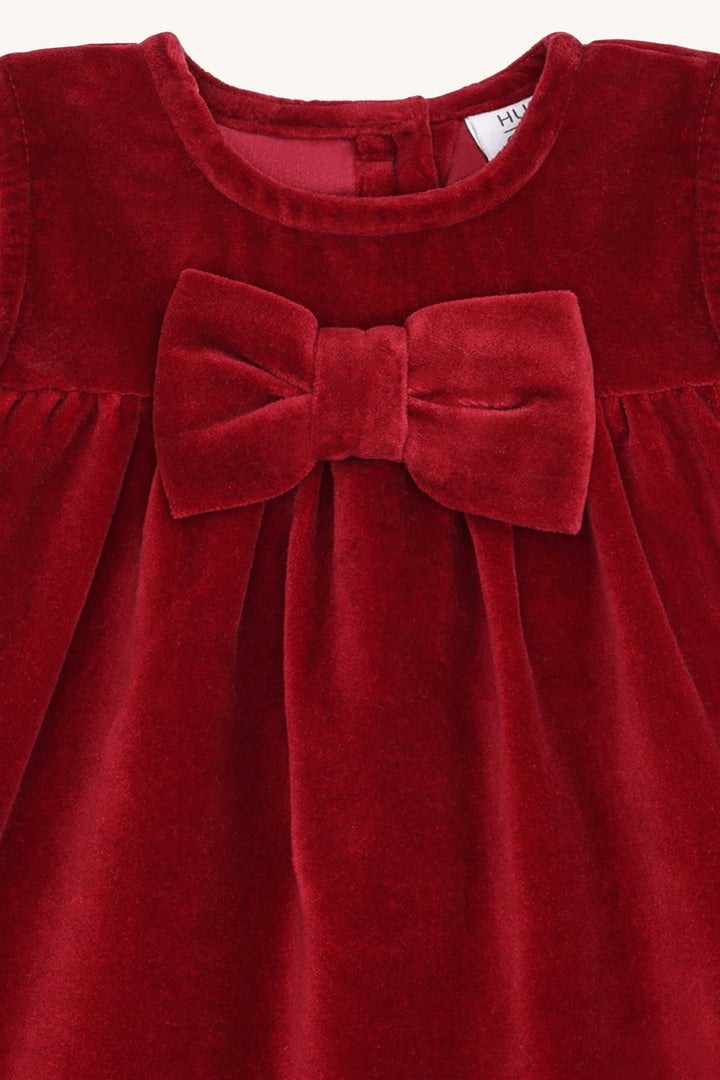 Hust & Claire Katinka Molskin Kjole - Teaberry for barn - Brobrobrille