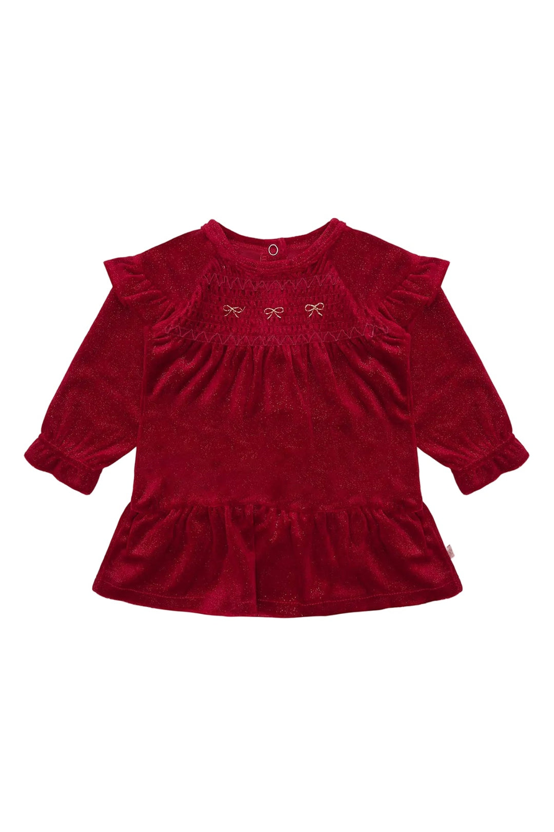 Hust &amp; Claire Kis smock kjole - Teaberry for barn - Brobrobrille