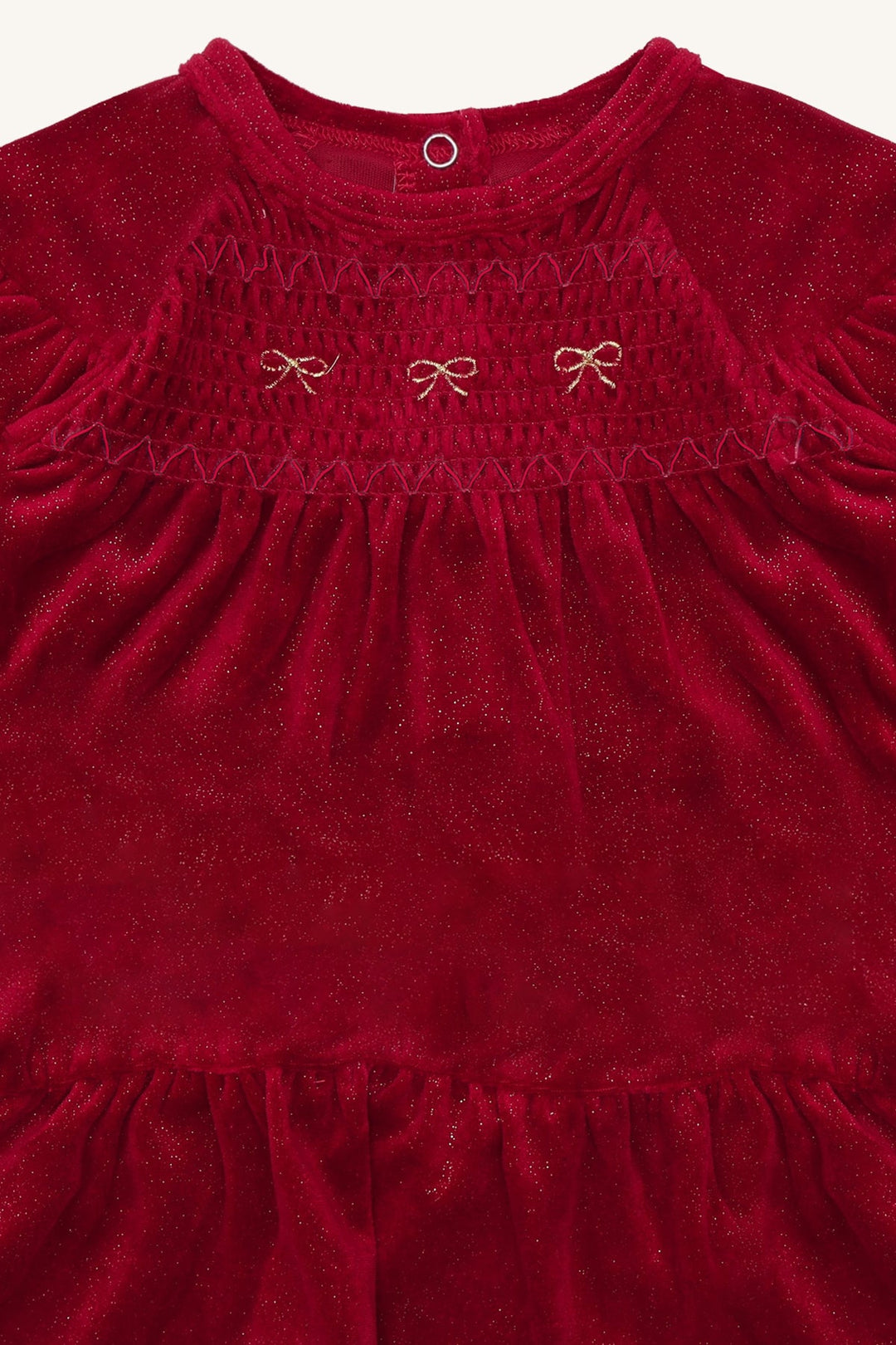 Hust &amp; Claire Kis smock kjole - Teaberry for barn - Brobrobrille