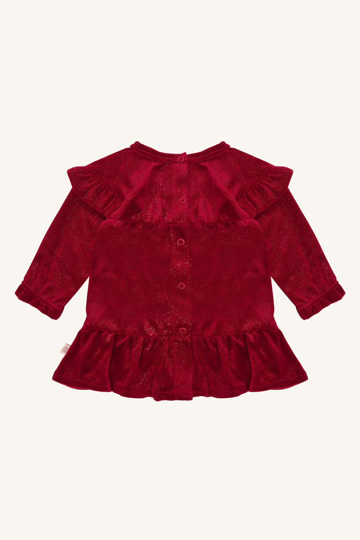 Hust &amp; Claire Kis smock kjole - Teaberry for barn - Brobrobrille