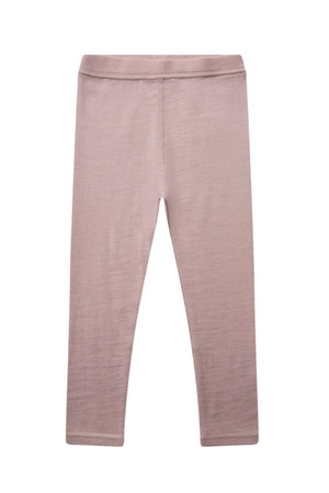 Hust & Claire Laki Ullleggings - Dusty Rose for barn - Brobrobrille
