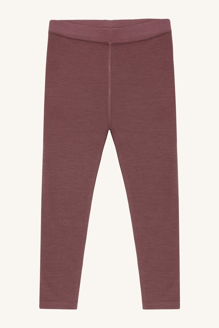 Hust & Claire Laki Ullleggings - Old Rose for barn - Brobrobrille