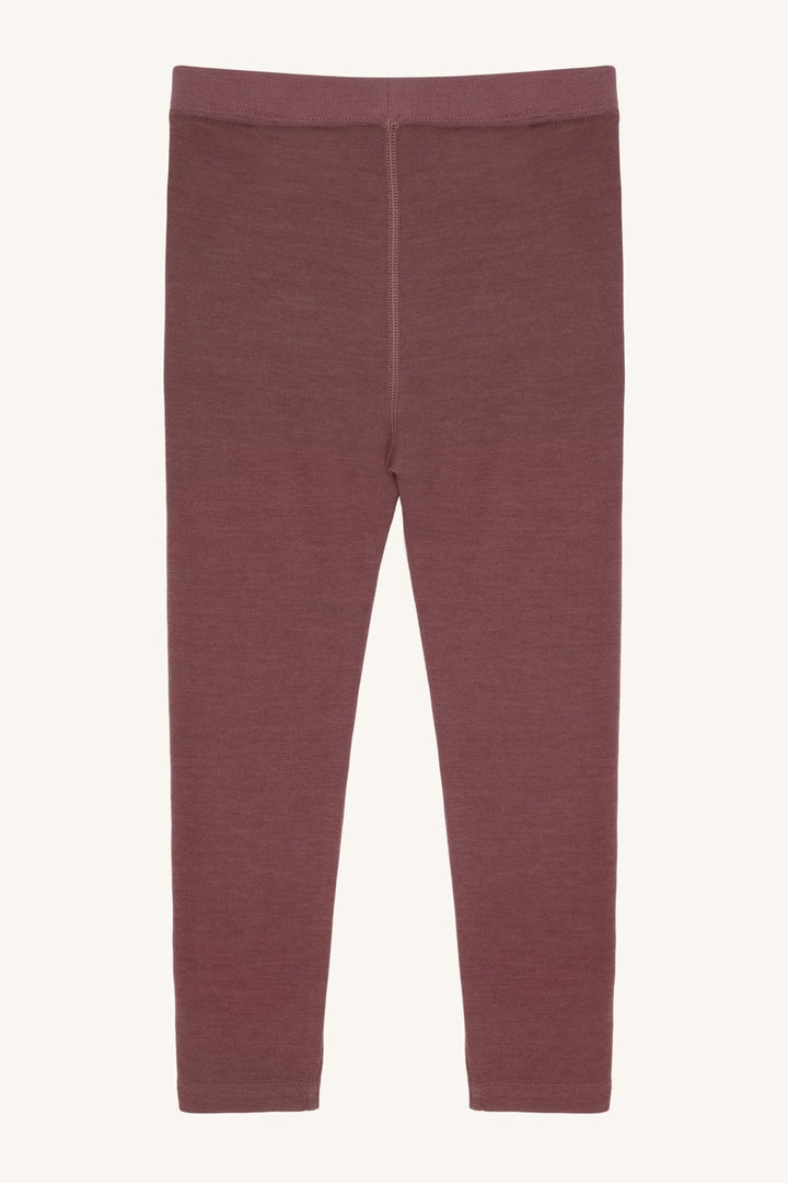 Hust & Claire Laki Ullleggings - Old Rose for barn - Brobrobrille