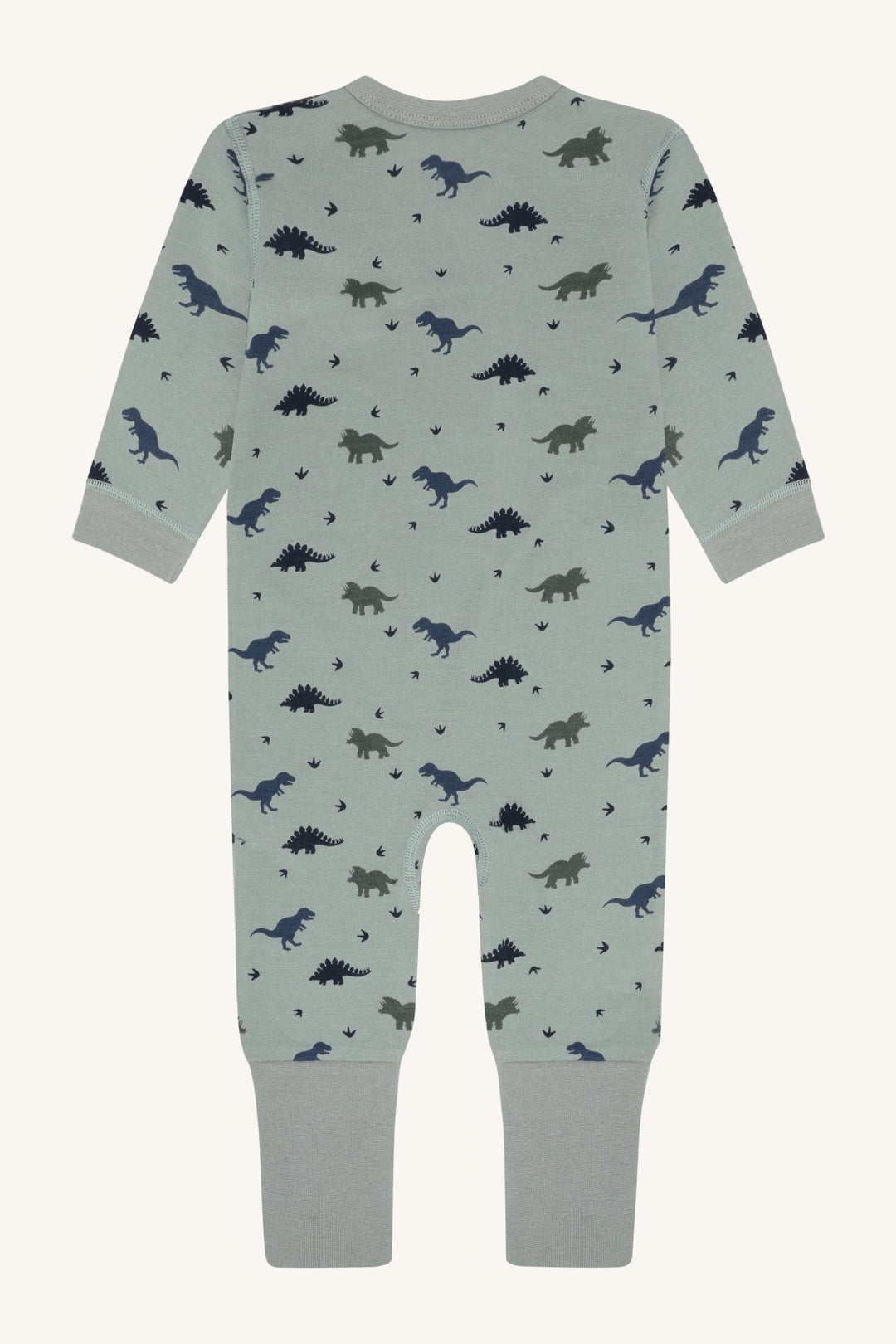 Hust & Claire Manu Dino Ull Nattdrakt - Slate Green for barn - Brobrobrille