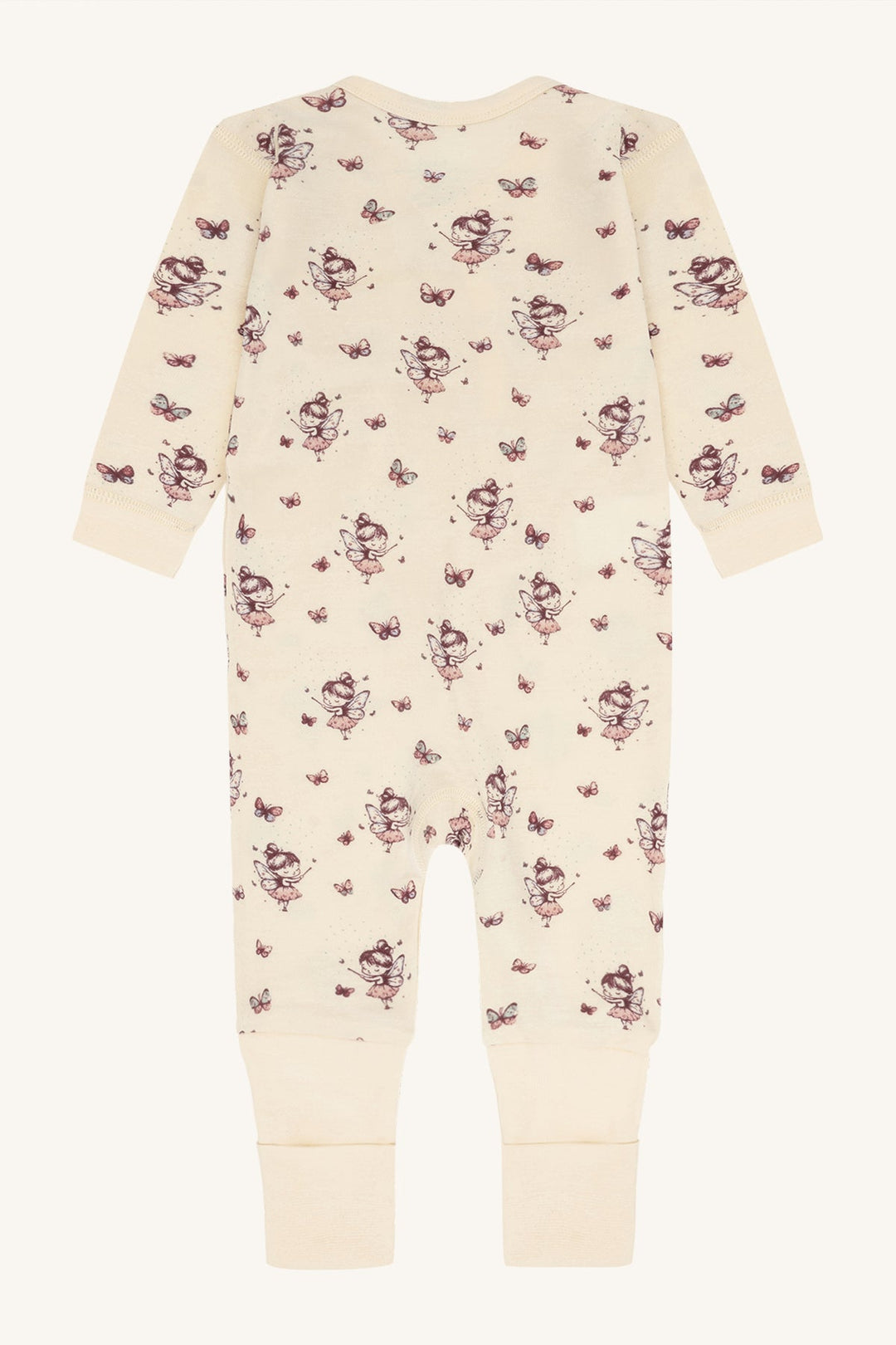 Hust & Claire Manu Fairy Ull Nattdrakt - Off White for barn - Brobrobrille