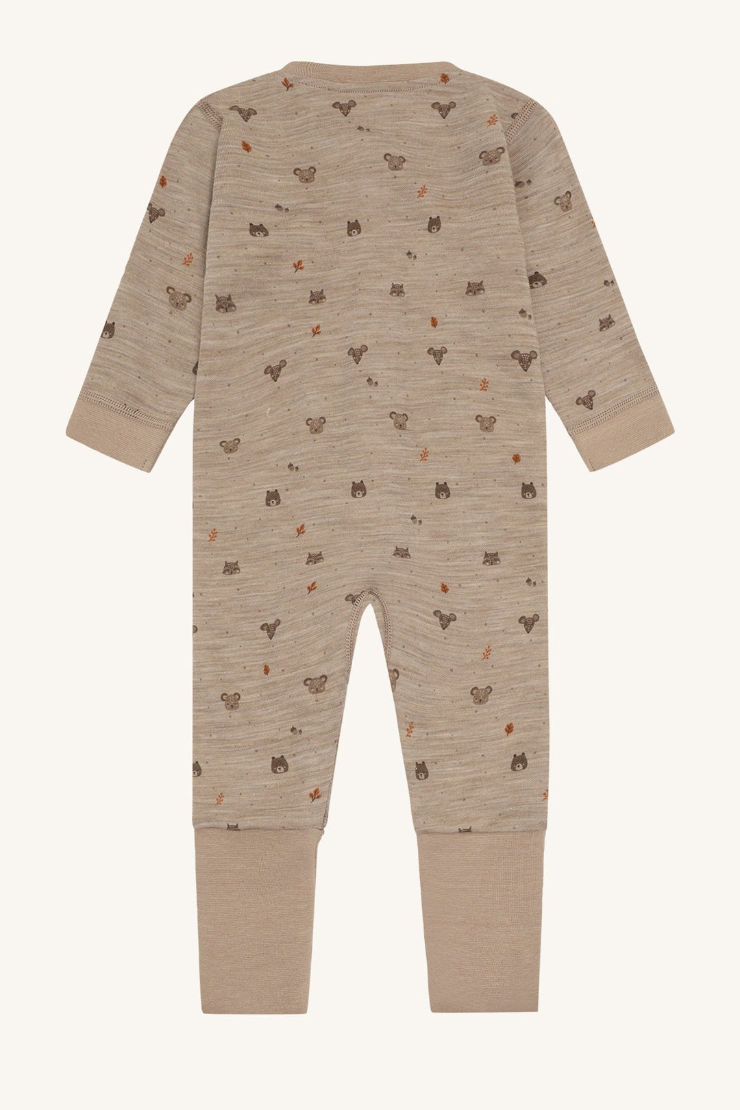 Hust & Claire Manu Forest Ull Nattdrakt - Biscuit for barn - Brobrobrille